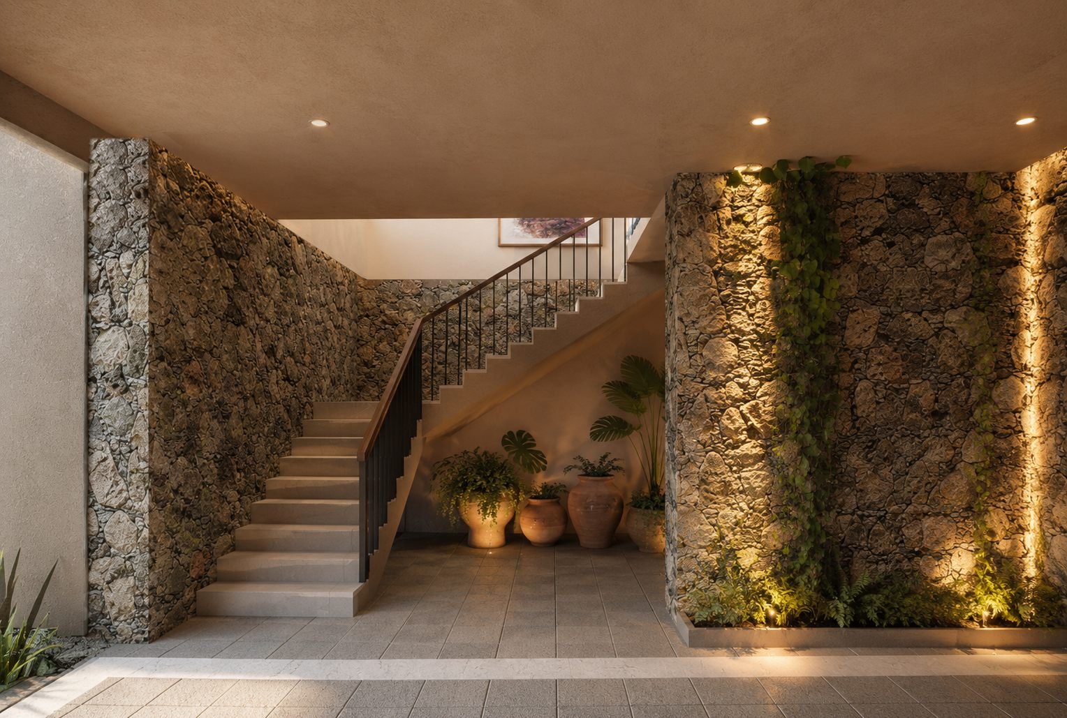 Escaleras Casa Retama