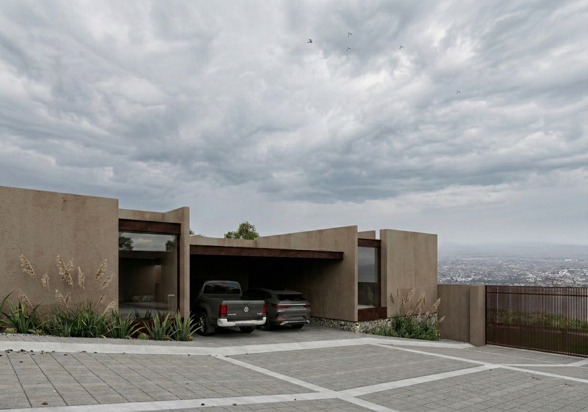 Vista de fachada Avata